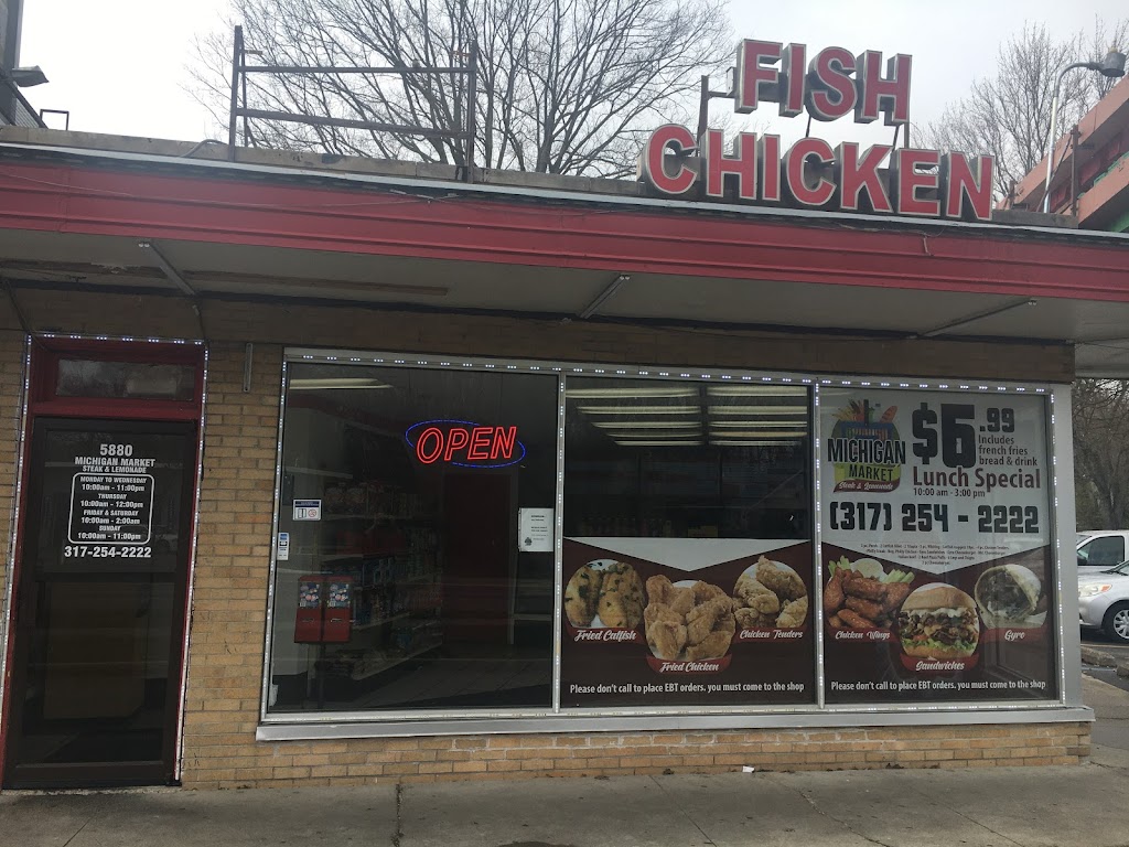 CHICAGO MART FISH & CHICKEN INC | 5880 N Michigan Rd, Indianapolis, IN 46228, USA | Phone: (317) 254-2222