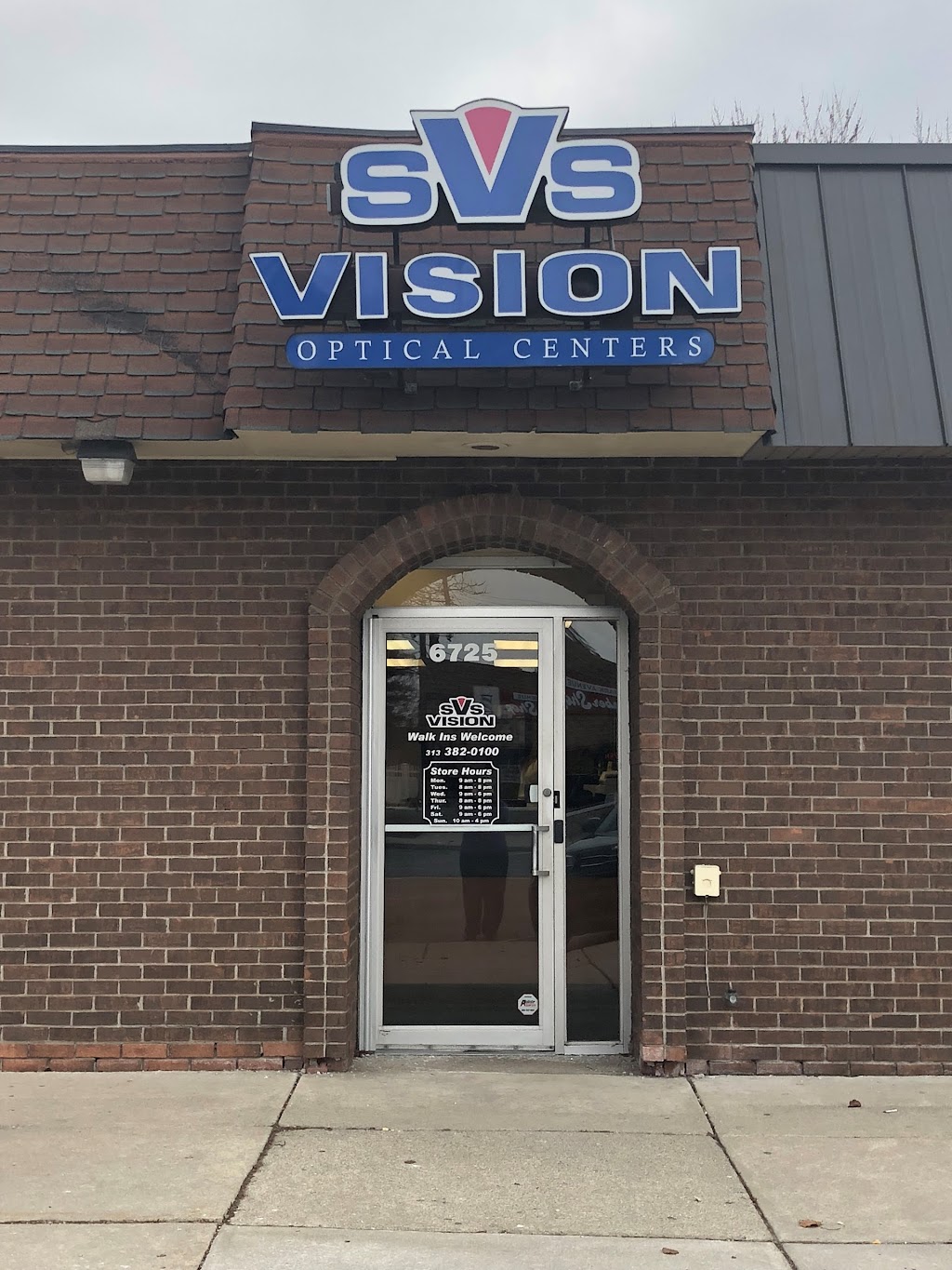 SVS Vision Optical Centers | 6725 Park Ave, Allen Park, MI 48101, USA | Phone: (313) 382-0100