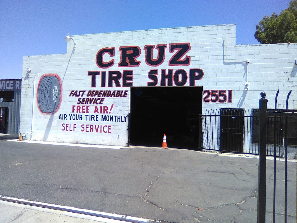 Cruz Tire Shop | 2551 S Elm Ave, Fresno, CA 93706, USA | Phone: (559) 494-0534