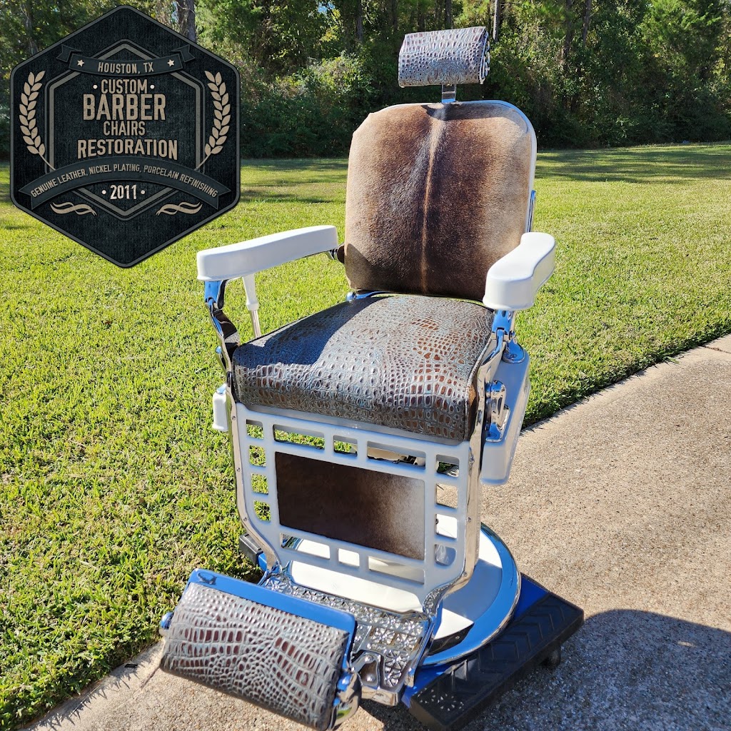 Custom Barber Chairs and Restoration of Houston | 9903 Ashley Ln, Baytown, TX 77521, USA | Phone: (347) 866-6500