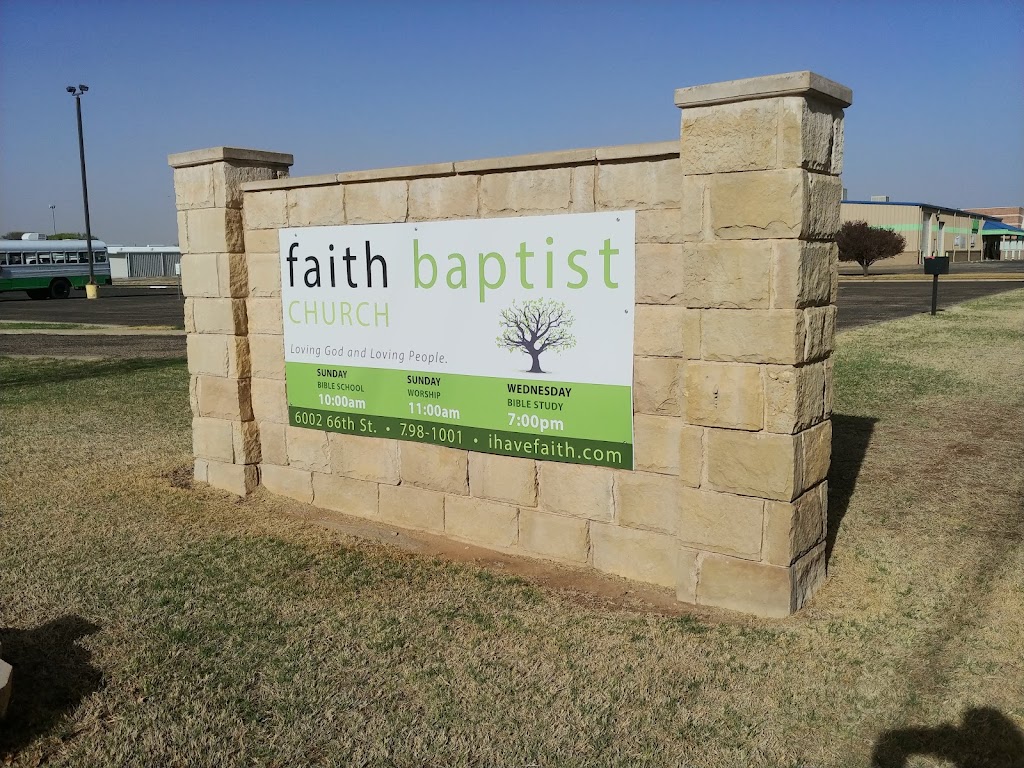 Faith Baptist Church | 6002 66th St, Lubbock, TX 79424, USA | Phone: (806) 798-1001