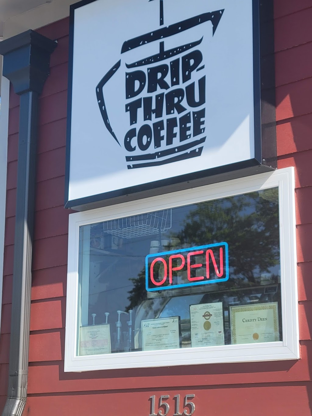 Drip-Thru Coffee® | 1515 Virginia Ave, College Park, GA 30337, USA | Phone: (470) 408-1195