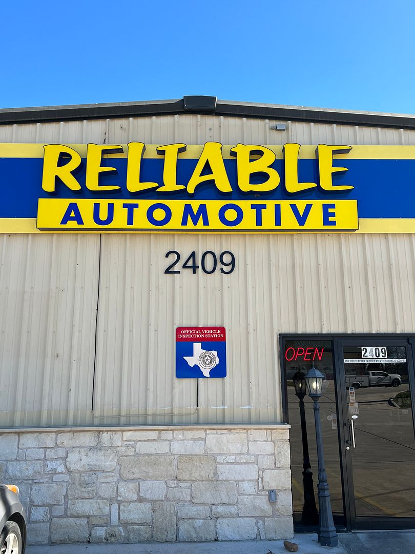 Reliable Automotive | 2409 Hunter Rd, San Marcos, TX 78666, USA | Phone: (512) 396-8961