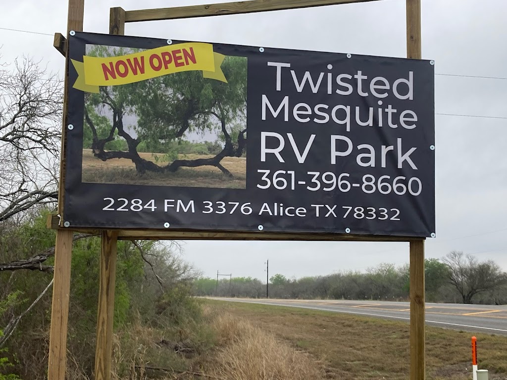 Twisted Mesquite RV Park | 2284 FM3376, Alice, TX 78332, USA | Phone: (361) 396-8660