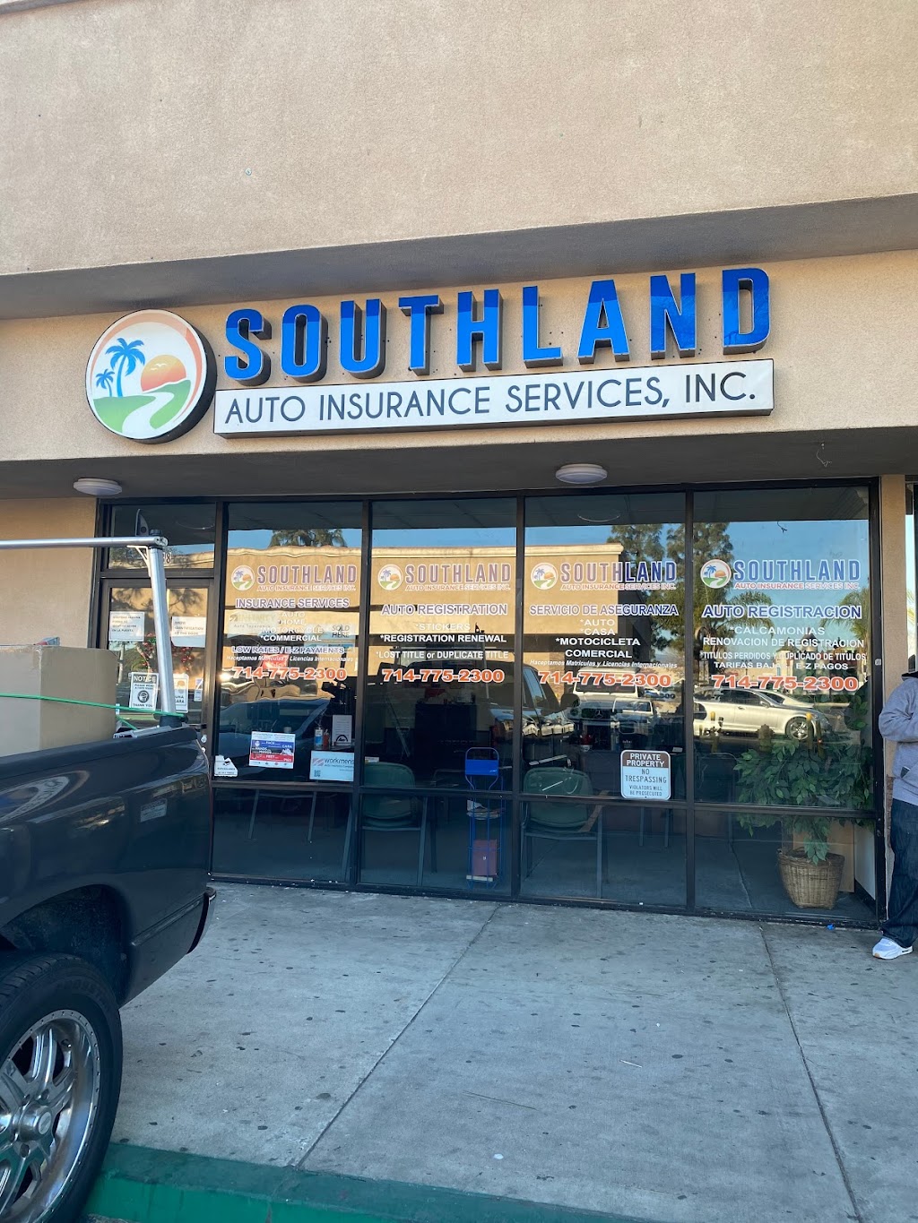 Southland Auto Insurance Services | 638 S Harbor Blvd, Santa Ana, CA 92704, USA | Phone: (714) 775-2300