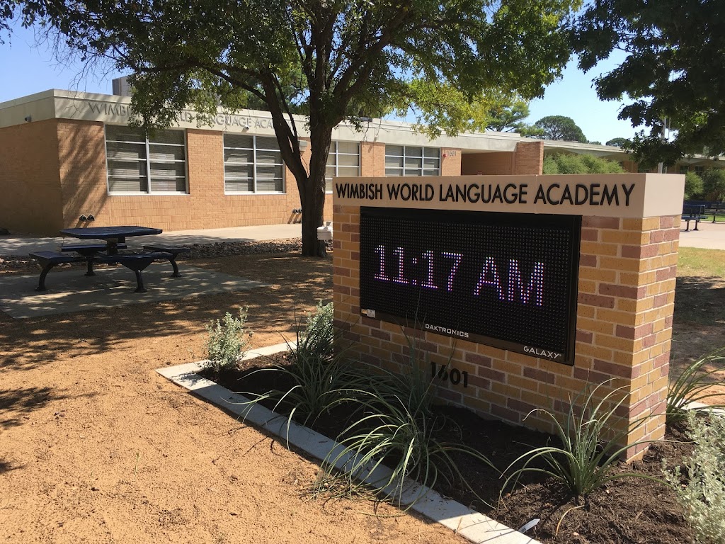 Wimbish World Language Academy | 1601 Wright St, Arlington, TX 76012, USA | Phone: (682) 867-6000