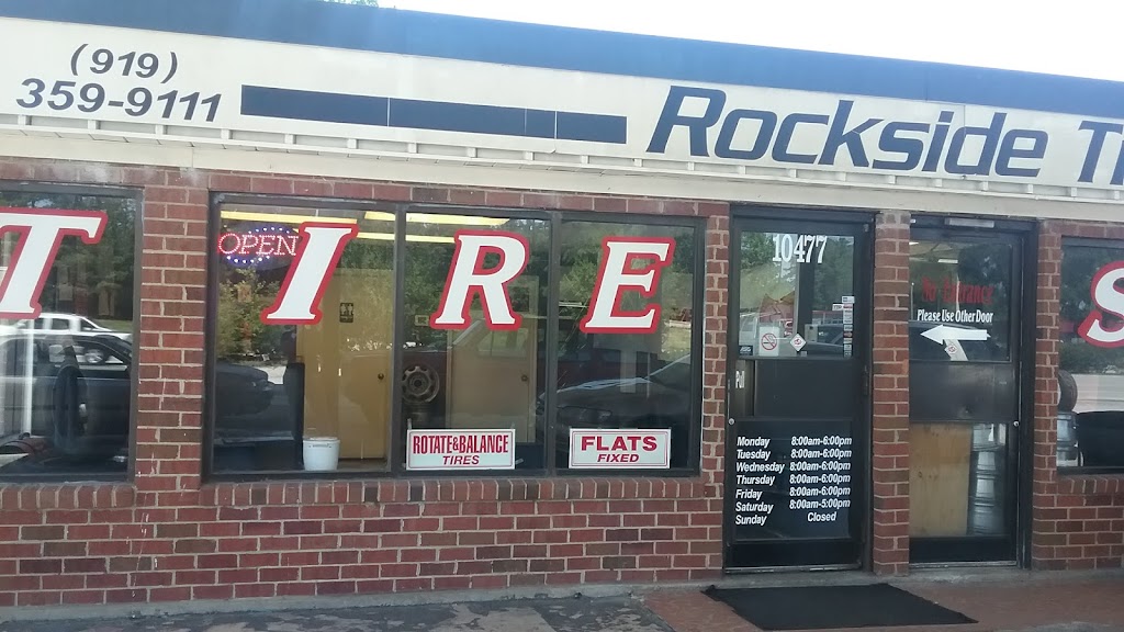 Rockside Tire | 10477 US-70 BUS, Clayton, NC 27520, USA | Phone: (919) 359-9111