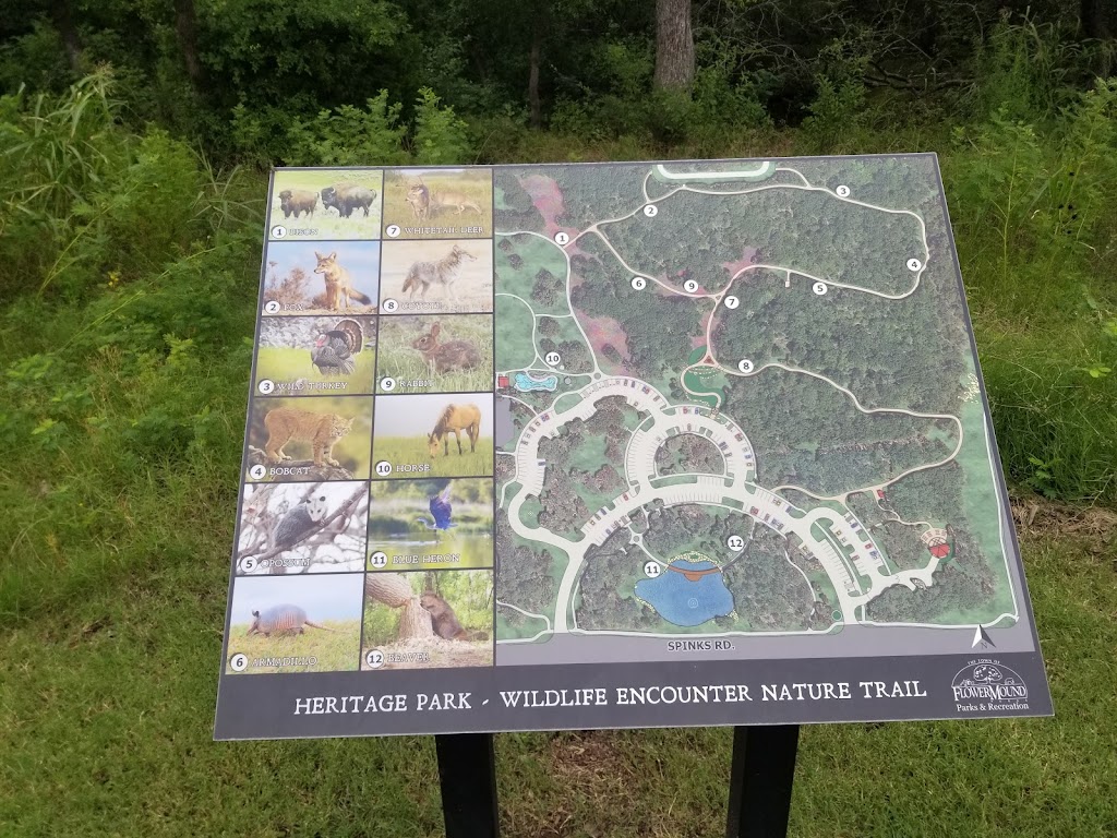 Wildlife Encounter Nature Trail | 600 Spinks Rd, Flower Mound, TX 75028, USA | Phone: (972) 874-6300