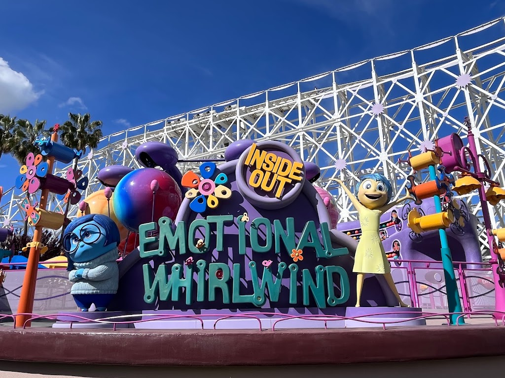 Inside Out Emotional Whirlwind | Disneyland Park, 1313 Disneyland Dr, Anaheim, CA 92802, USA | Phone: (714) 781-4636
