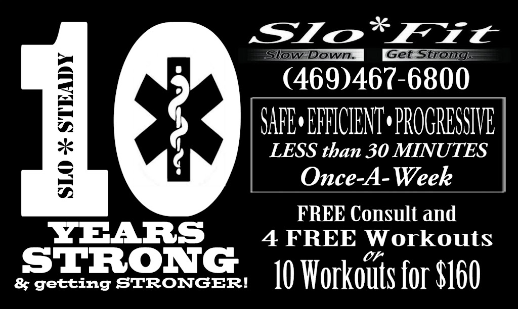 Slo Fit Fitness | 4709 Parker Rd # 480, Plano, TX 75093, USA | Phone: (469) 467-6800