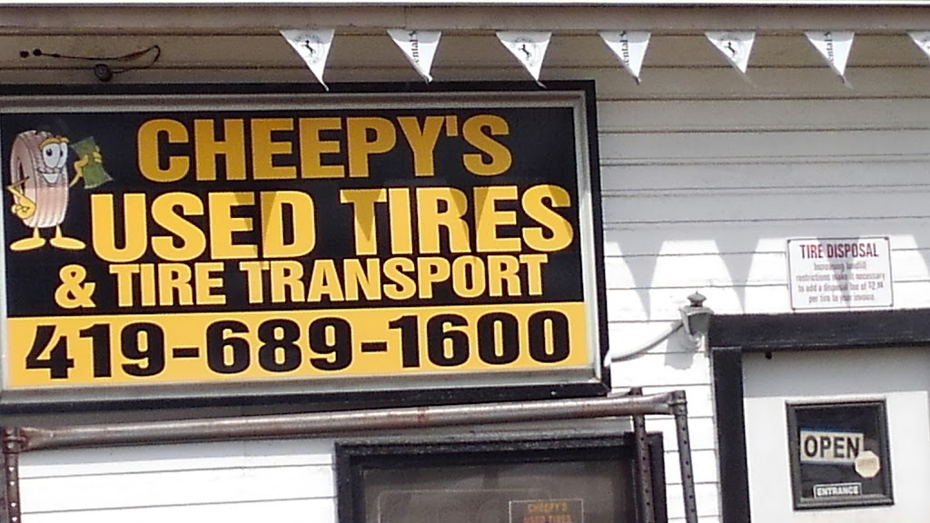 Cheepys Used Tire & Tire Removal LLC | 610 Wooster St, Lodi, OH 44254, USA | Phone: (419) 689-1600