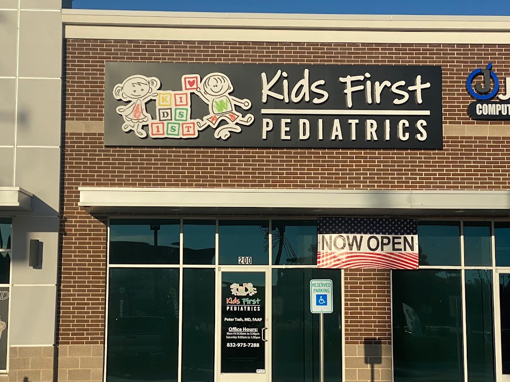 Kids First Pediatrics | 7025 N Fry Rd Suite 200, Cypress, TX 77433, USA | Phone: (832) 975-7288