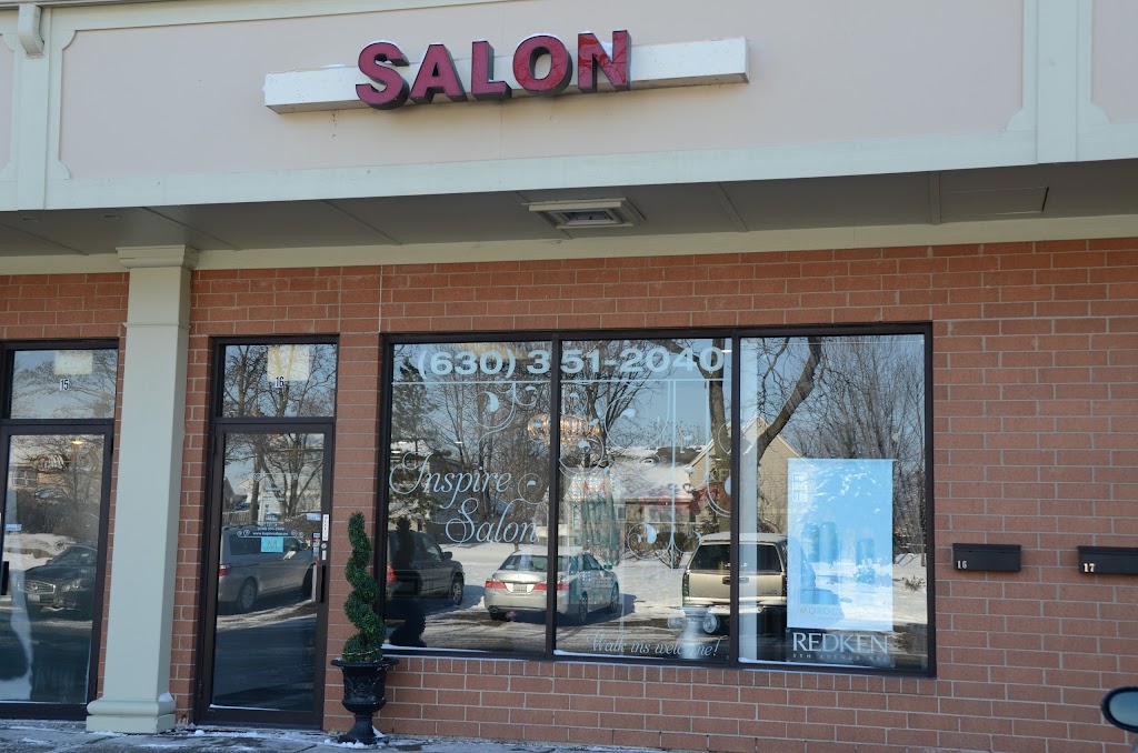 Inspire Salon | 360 W Schick Rd #16, Bloomingdale, IL 60108, USA | Phone: (630) 351-2040