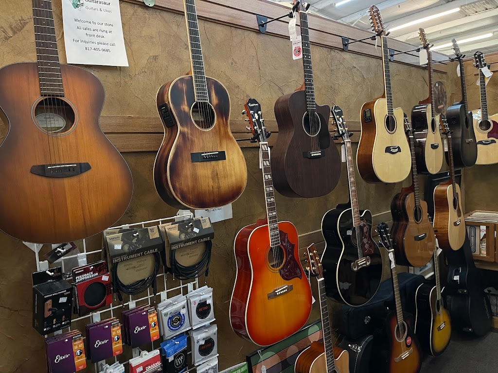 Guitarasaur Guitars & Ukuleles (in Lone Star Antiques) | in Lone Star Antique Mall, 5605 Denton Hwy, Haltom City, TX 76148, USA | Phone: (817) 405-9685