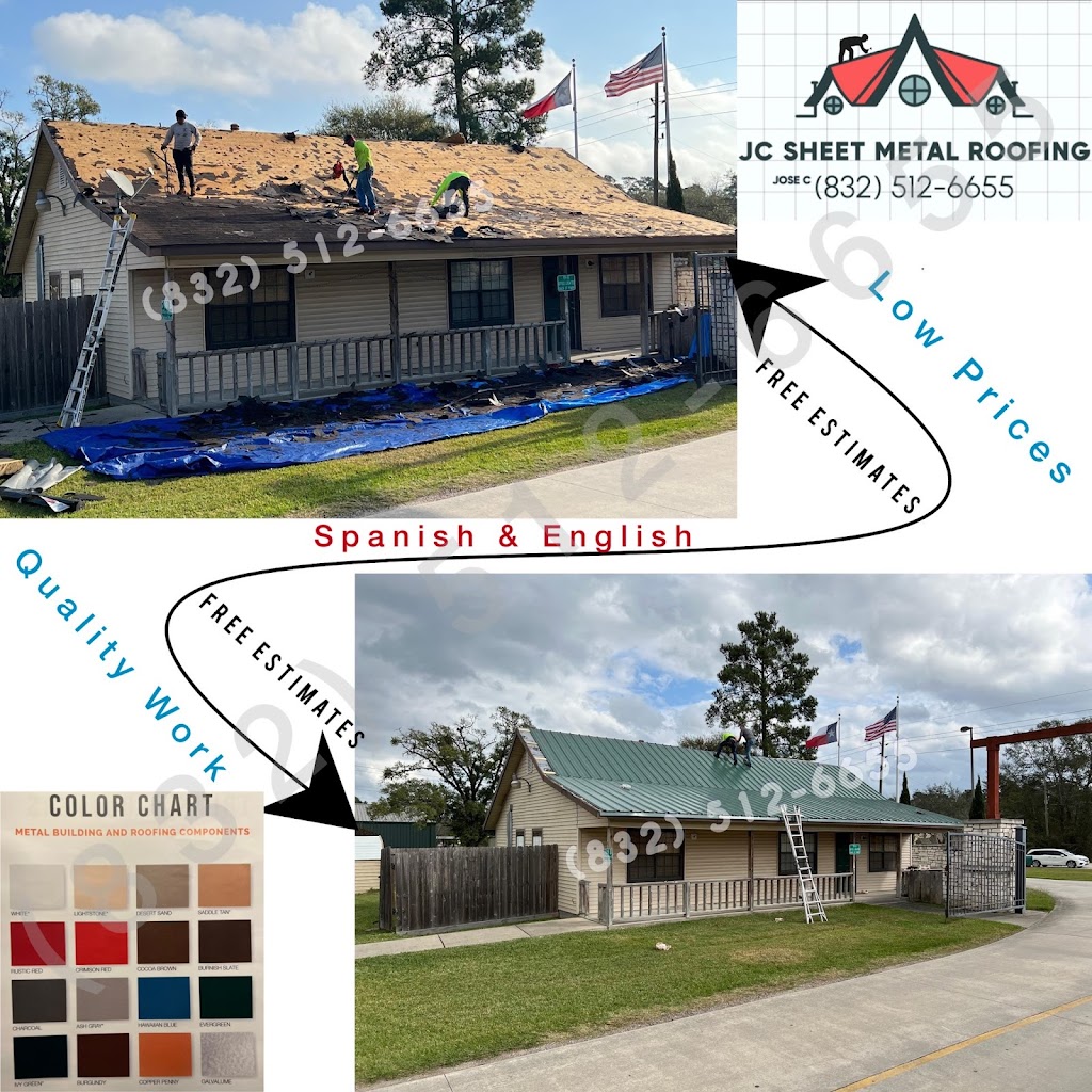 JC Sheet Metal Roofing & Welding Services | 22821 Holly Berry Ln, New Caney, TX 77357, USA | Phone: (832) 512-6655