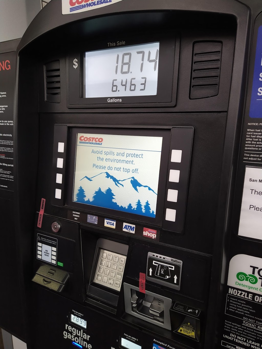 Costco Gasoline El Camino Real | 1600 El Camino Real, South San Francisco, CA 94080, USA | Phone: (650) 757-3003
