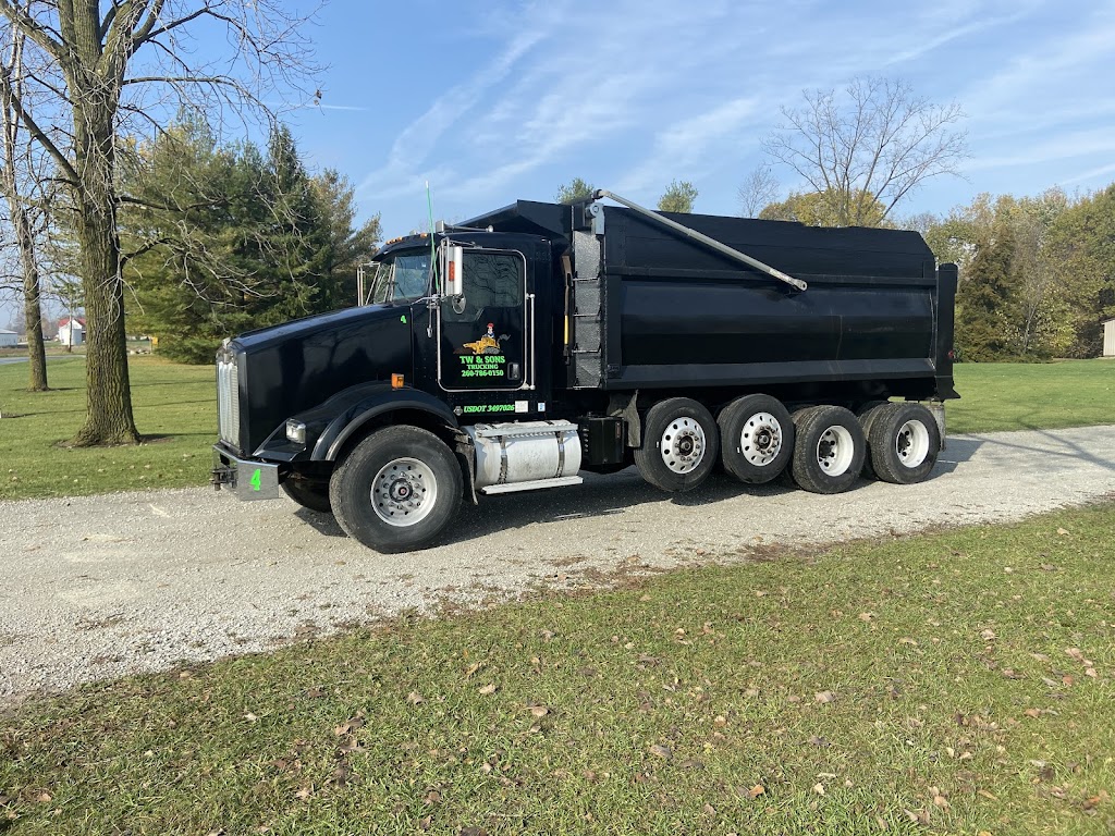 TW& Sons Trucking | 5109 River Rd, Huntington, IN 46750, USA | Phone: (260) 786-0150