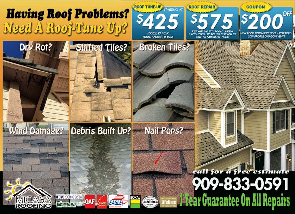 Micasa Pro Roofers - Rancho Cucamonga | 8350 Archibald Ave, Rancho Cucamonga, CA 91730 | Phone: (909) 303-6060