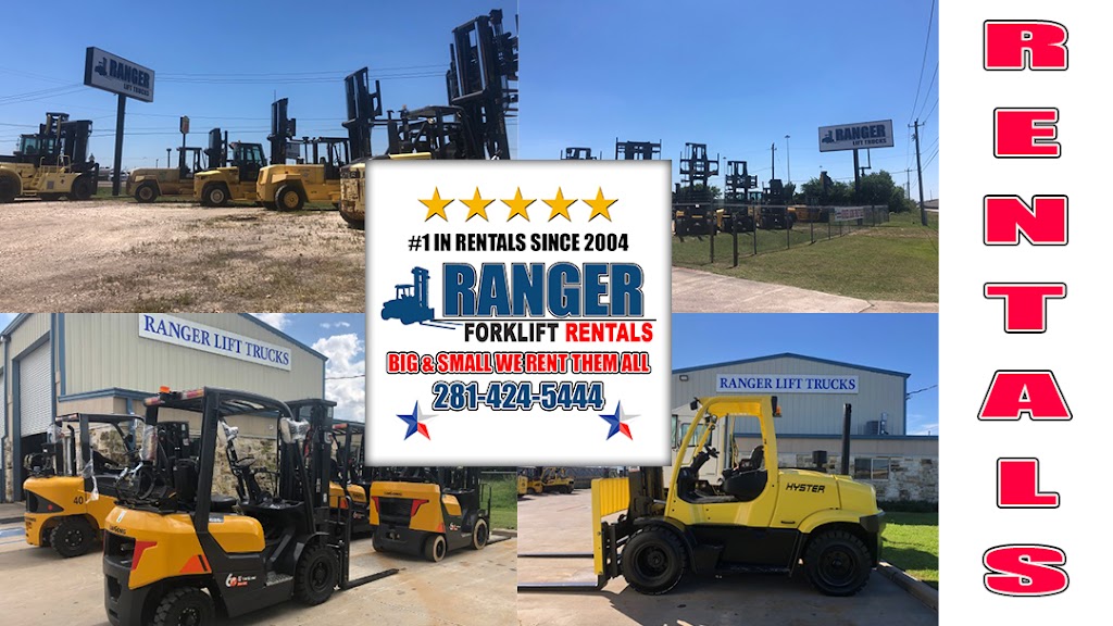 RANGER FORKLIFT RENTALS & SERVICE | 2100 I-10 East, Baytown, TX 77521, USA | Phone: (281) 424-5444