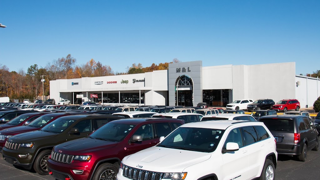 M&L Chrysler Dodge Jeep Ram of Lexington | 406 Piedmont Dr, Lexington, NC 27295, USA | Phone: (336) 295-1329