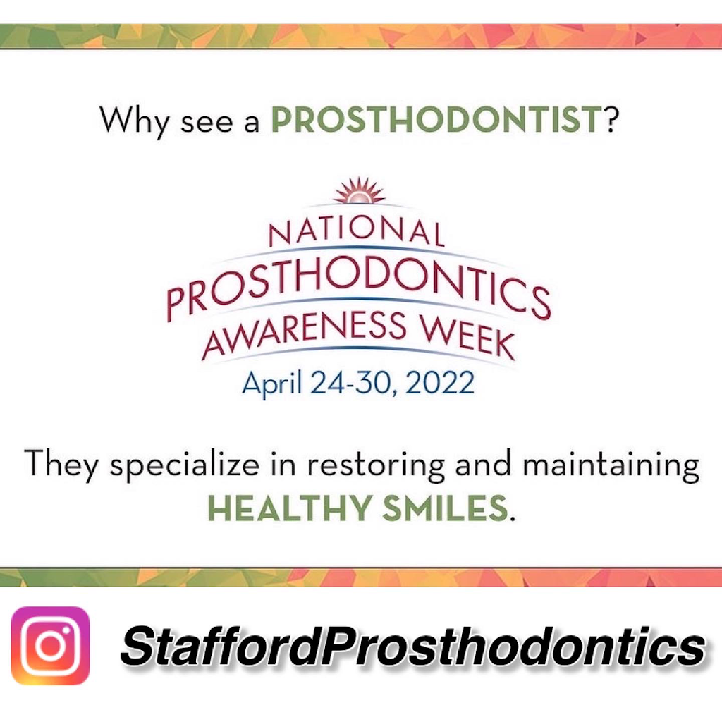 Stafford Prosthodontics | 623 Garrisonville Rd, Stafford, VA 22554 | Phone: (540) 300-1248