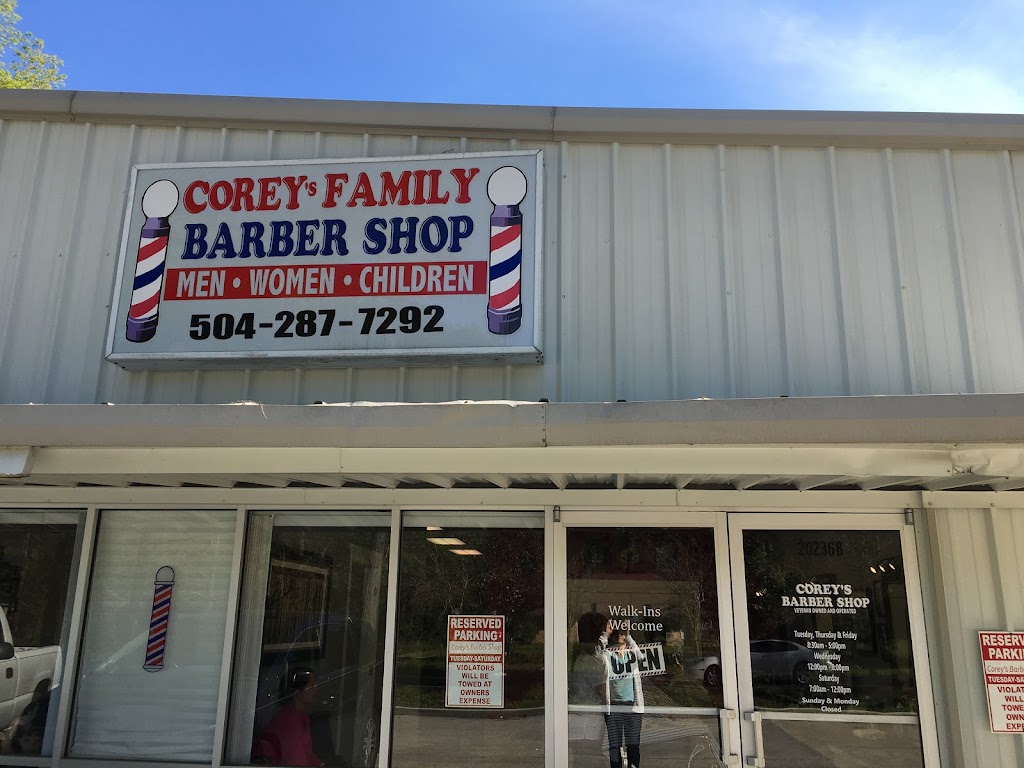 Coreys Barber Shop | 20236 LA-36, Covington, LA 70433, USA | Phone: (504) 287-7292