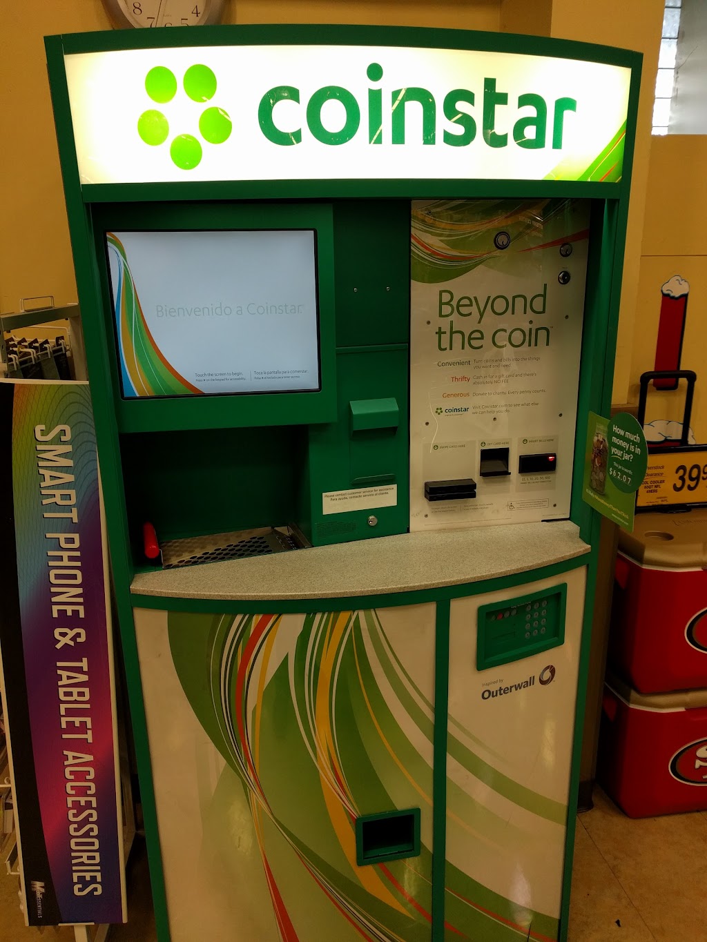 Coinstar Kiosk | Safeway, 6477 Almaden Expressway, San Jose, CA 95120, USA | Phone: (800) 928-2274