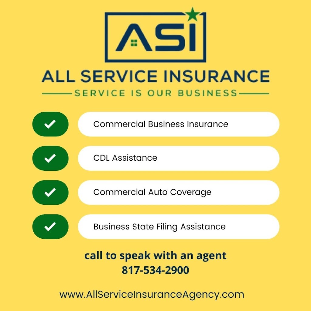 All Service Insurance | 5500 E Loop 820 S, Fort Worth, TX 76119, USA | Phone: (817) 534-2900