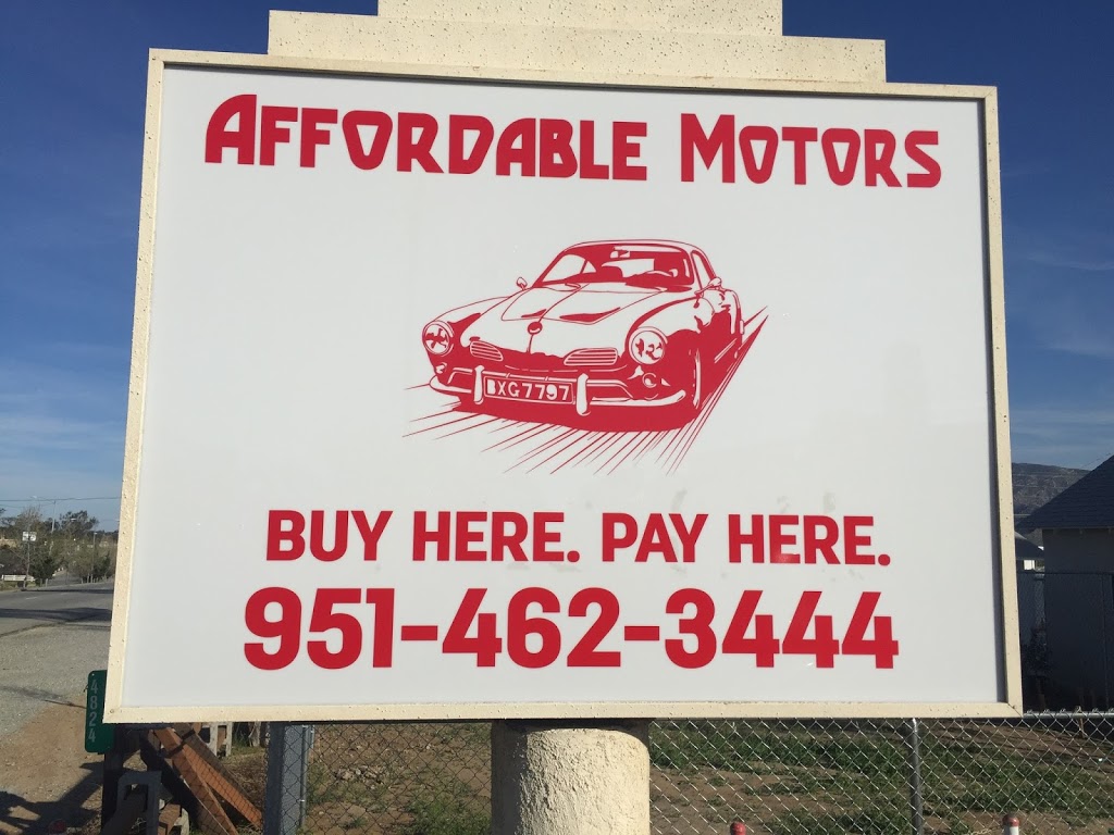Affordable Motors | 29054 Goetz Rd, Menifee, CA 92587, USA | Phone: (951) 462-3444