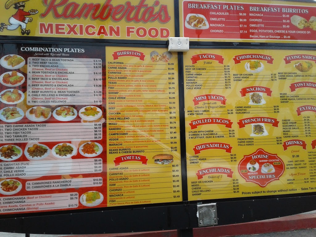 Rambertos Taco Shop | 1039 Sweetwater Rd, Spring Valley, CA 91977, USA | Phone: (619) 462-0750