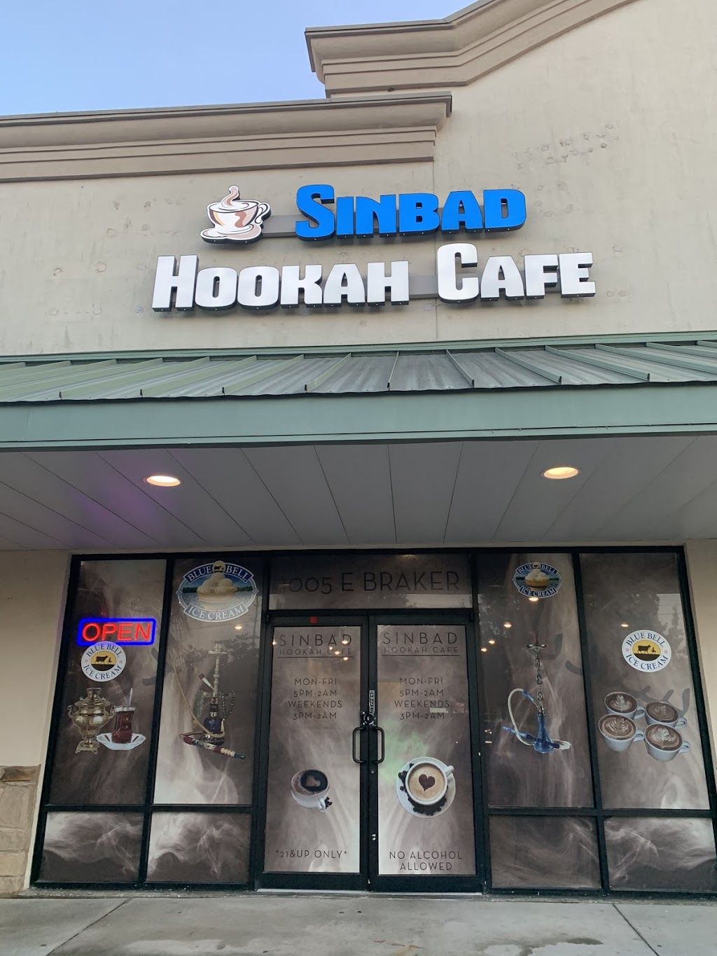 Sinbad Hookah Cafe | 1005 E Braker Ln, Austin, TX 78753, USA | Phone: (512) 520-5606