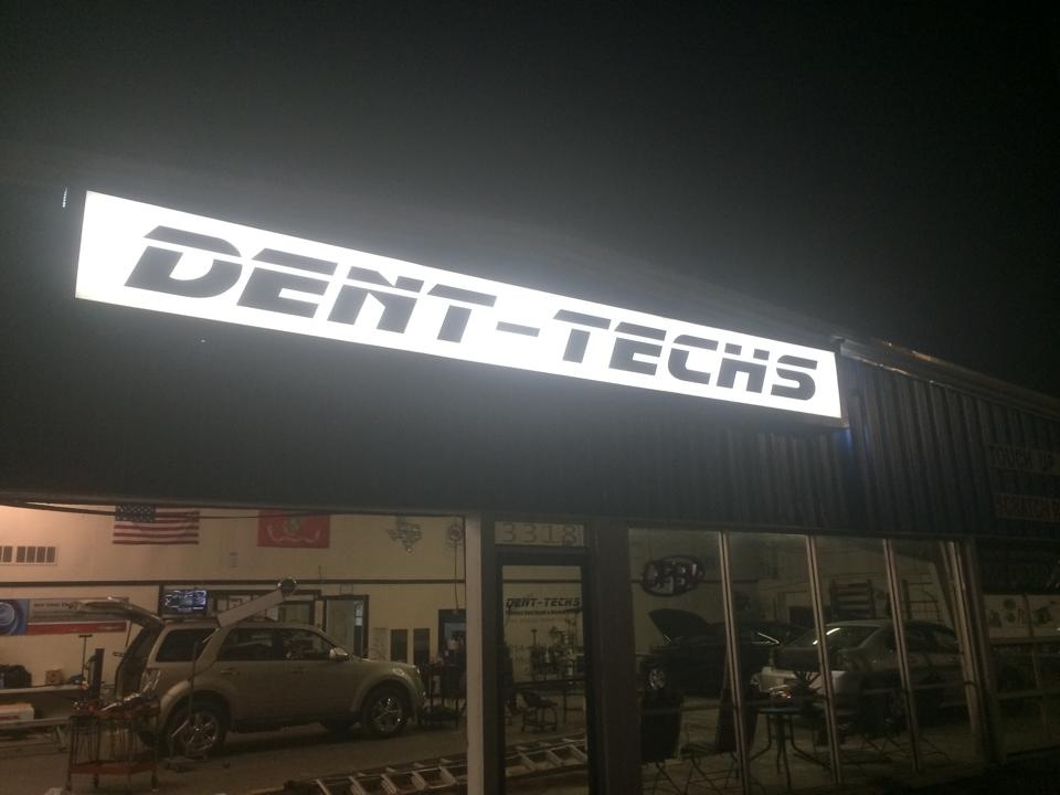 Dent-Techs Collision & Hail Repair | 3318 E University Dr, Denton, TX 76208, USA | Phone: (214) 499-6330