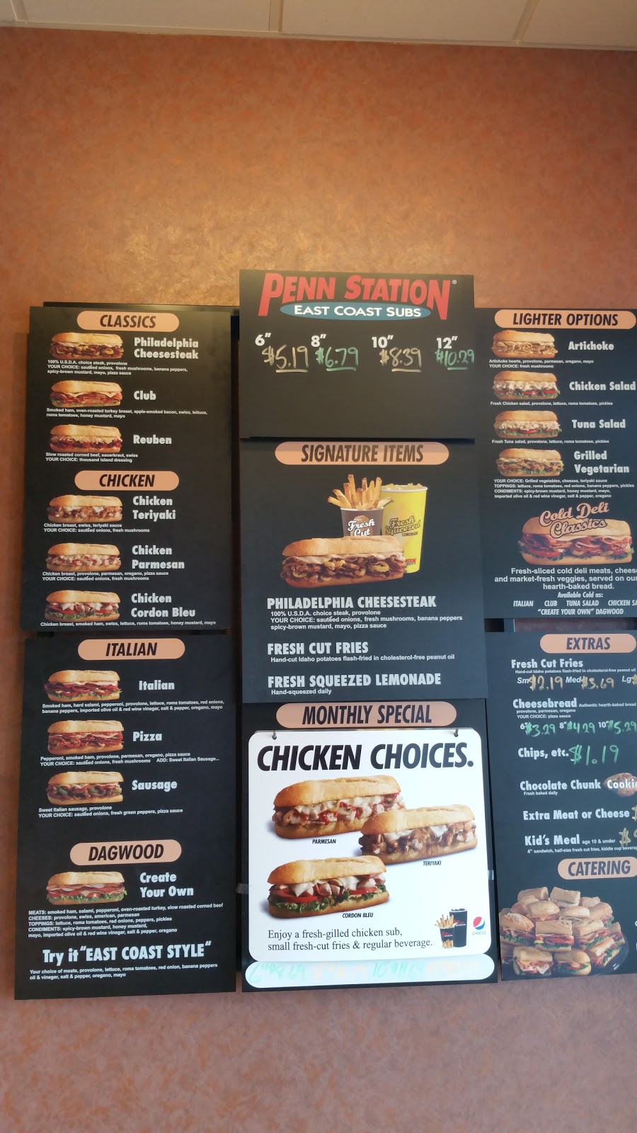 Penn Station East Coast Subs | 2230 Stafford Rd, Plainfield, IN 46168, USA | Phone: (317) 838-8180