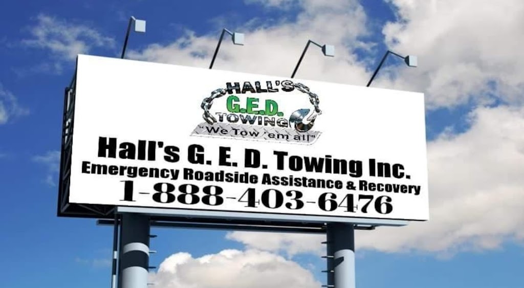 Halls G.E.D. Towing Inc | 140 Iowa Ave Suite 9, Belleville, IL 62220 | Phone: (888) 403-6476