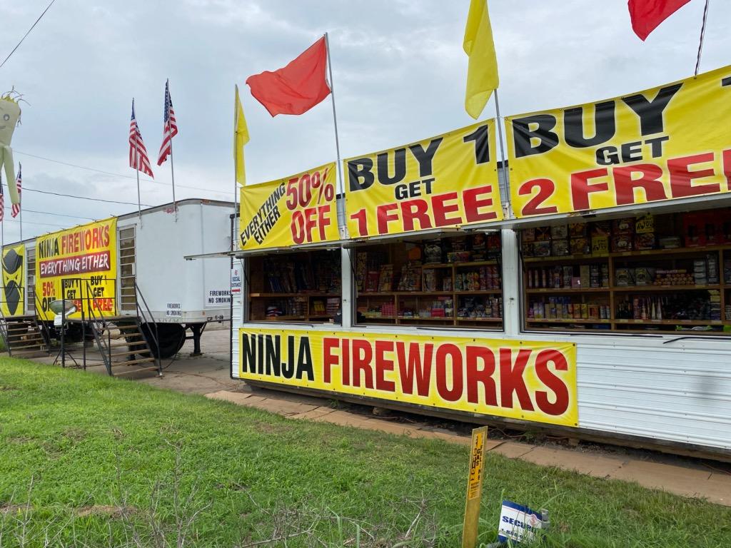 Ninja Fireworks Centerpoint | 1118 Huffman Rd, Birmingham, AL 35215, USA | Phone: (205) 310-8555