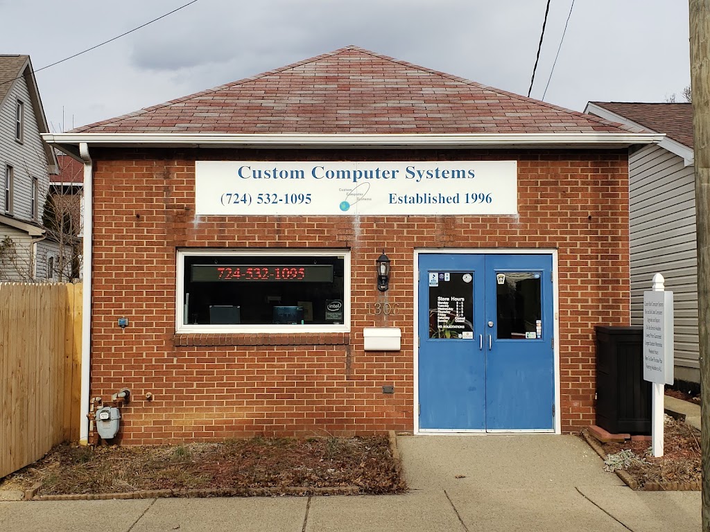 Custom Computer Systems | 1306 Jefferson St, Latrobe, PA 15650, USA | Phone: (724) 532-1095