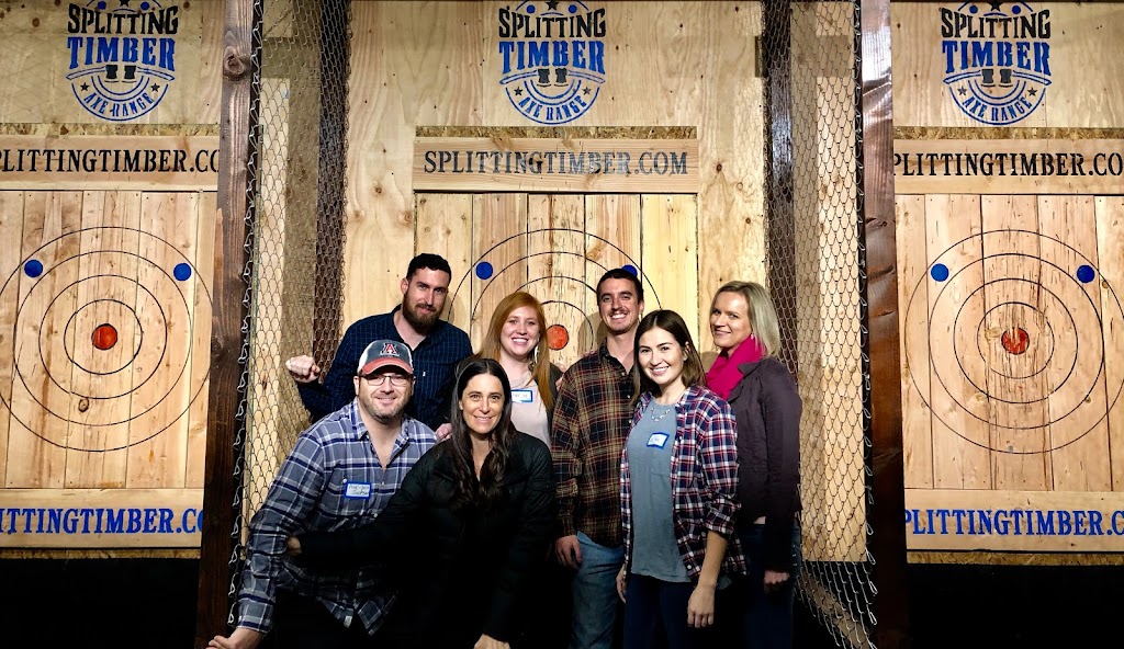 Splitting Timber Axe Throwing Tucson | 6401 Marana Center Blvd Suite 125, Tucson, AZ 85742, USA | Phone: (520) 820-1126