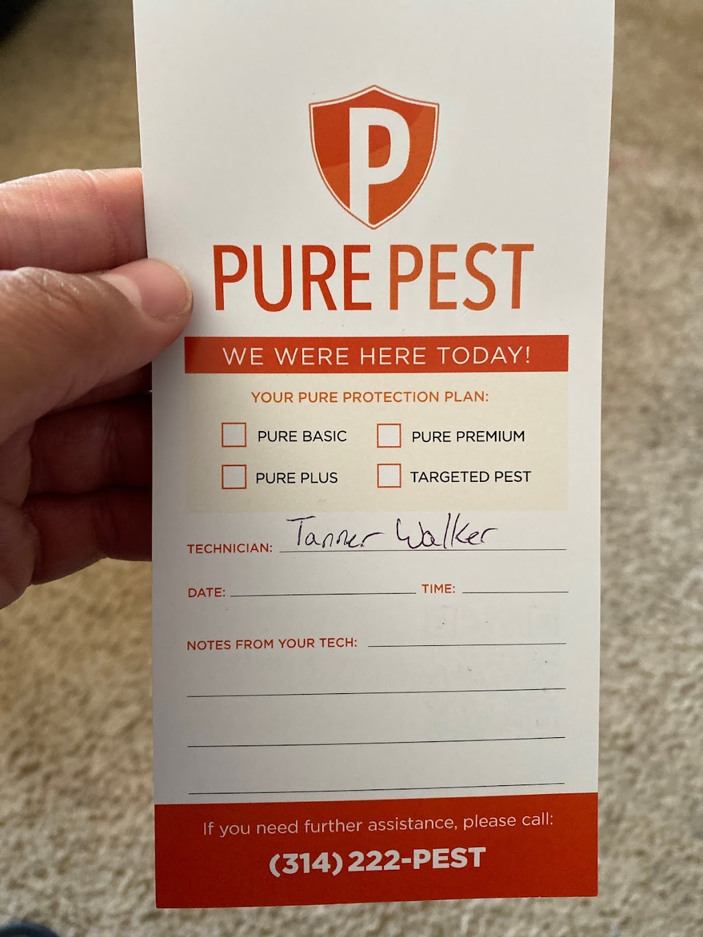 Pure Pest | 200 S Elam Ave Suite 200, Valley Park, MO 63088 | Phone: (314) 222-7378