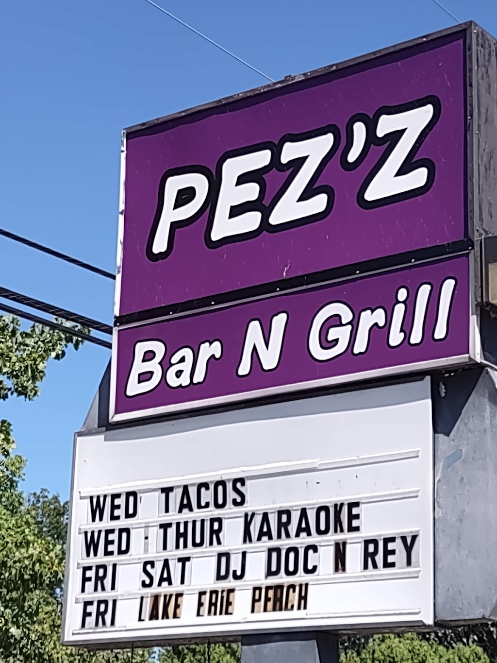 Pez’z Bar N Grill | 5348 E Lake Rd, Sheffield Lake, OH 44054, USA | Phone: (440) 949-7553