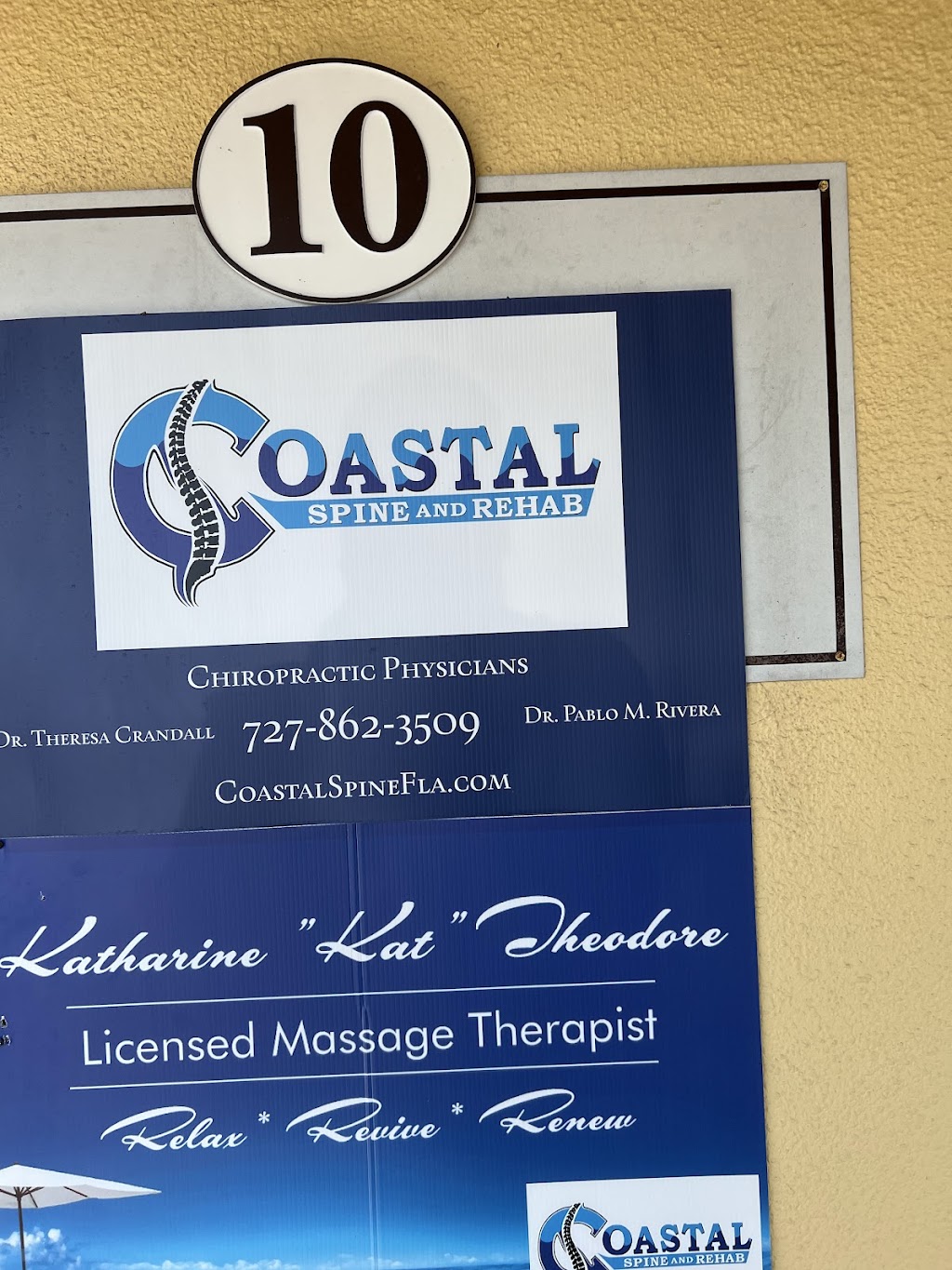 Coastal Spine and Rehab Center | 13910 Fivay Rd #10, Hudson, FL 34667, USA | Phone: (727) 862-3509