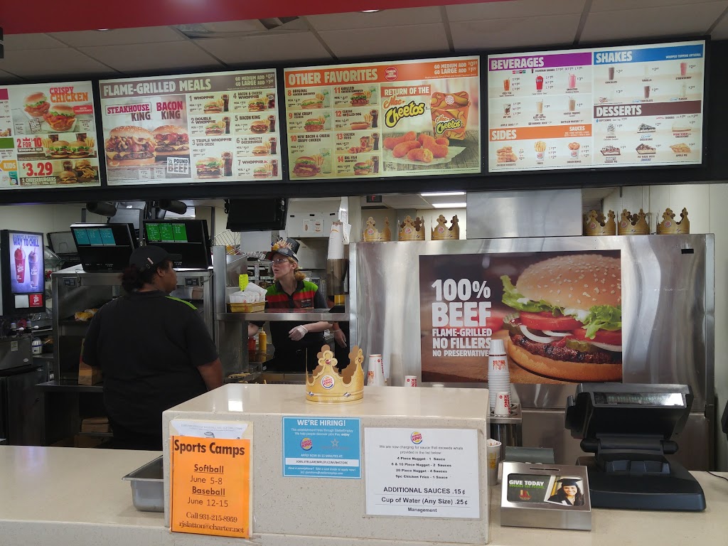 Burger King | 2540 Nashville Hwy, Columbia, TN 38401, USA | Phone: (931) 486-1941