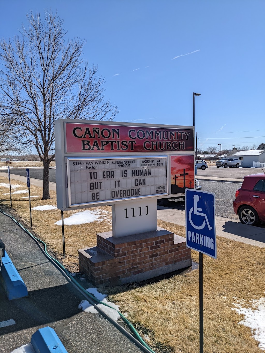 Canon Community Baptist Church | 1111 Monroe Ave, Cañon City, CO 81212, USA | Phone: (719) 275-0696