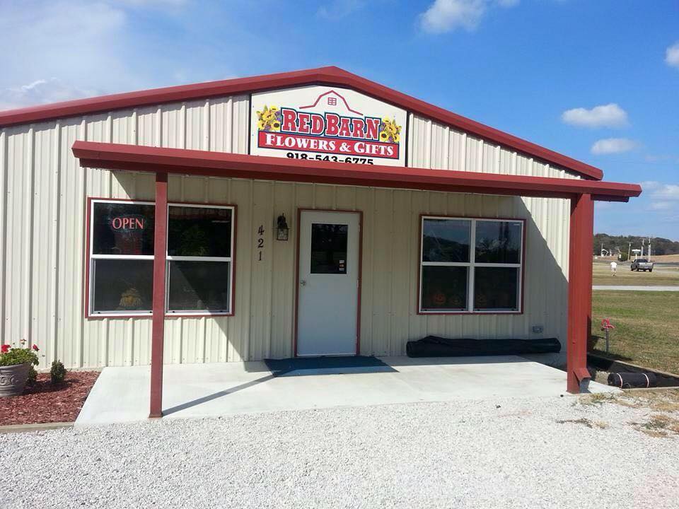 Red Barn Flowers And Gifts | 6 S Broadway Ave, Inola, OK 74036, USA | Phone: (918) 543-6775