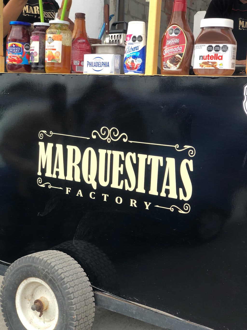 Marquesitas Factory | Blvd. Benito Juárez 4356, Centro, 22710 Rosarito, B.C., Mexico | Phone: 664 616 4086