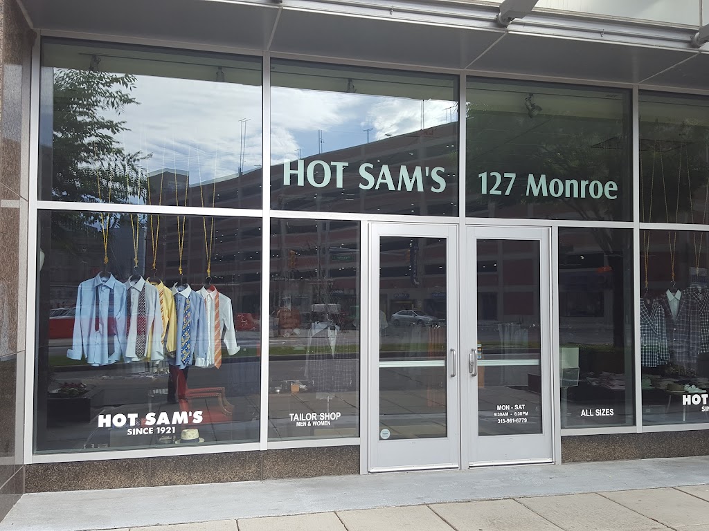 Hot Sams Detroit | 127 Monroe St, Detroit, MI 48226, USA | Phone: (313) 961-6779