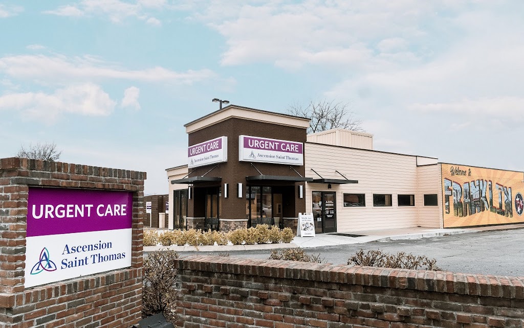 Ascension Saint Thomas Urgent Care - Franklin | 509 Hillsboro Rd, Franklin, TN 37064, USA | Phone: (615) 472-2139