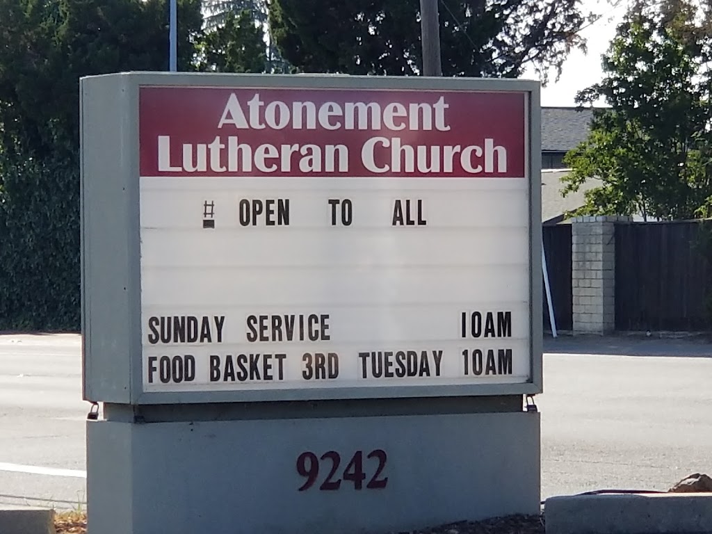 Atonement Lutheran Church | 9242 Kiefer Blvd, Sacramento, CA 95826, USA | Phone: (916) 363-8642