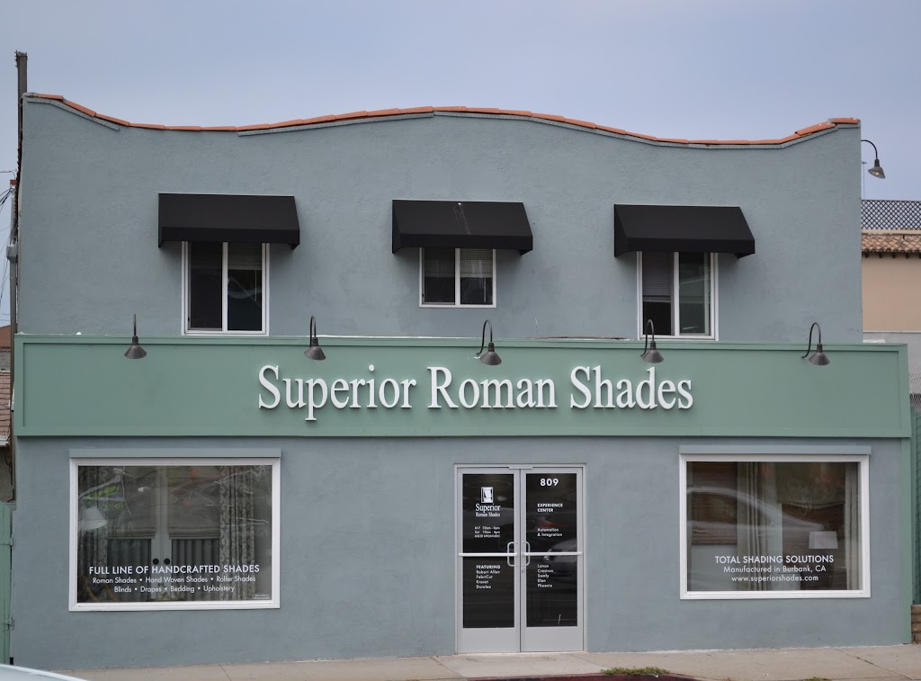 Superior Roman Shades | 7683 San Fernando Rd, Burbank, CA 91505, USA | Phone: (818) 762-6685