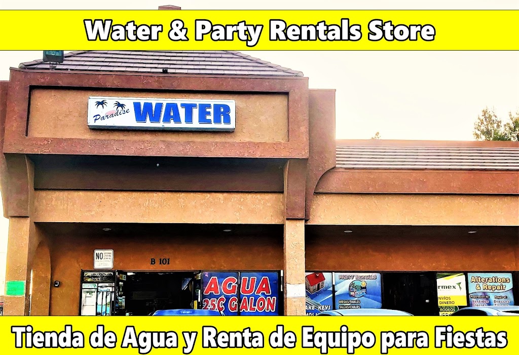 Paradise Water & Party Rentals | 13373 Perris Blvd B-101, Moreno Valley, CA 92553, USA | Phone: (951) 224-1971