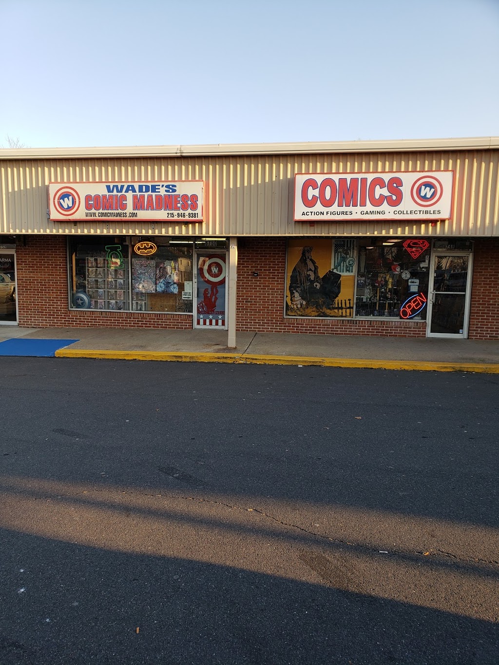 Wades Comic Madness | 8750 New Falls Rd, Levittown, PA 19054, USA | Phone: (215) 946-9381